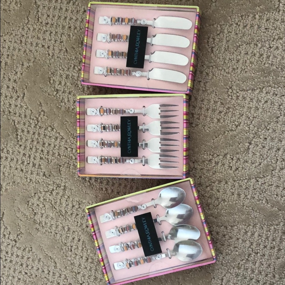 NIB Cynthia Rowley cocktail utensils